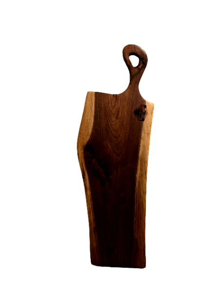 Large Dark Walnut Charcuterie